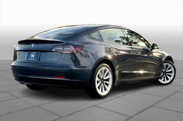 used 2022 Tesla Model 3 car, priced at $27,176