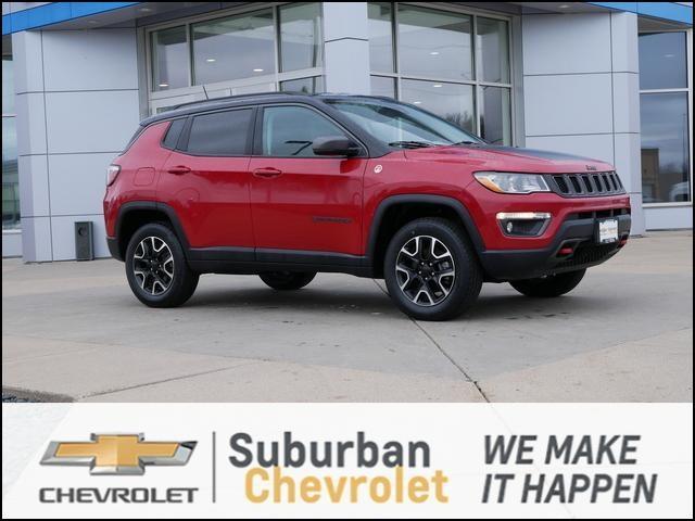 used 2021 Jeep Compass car, priced at $19,623