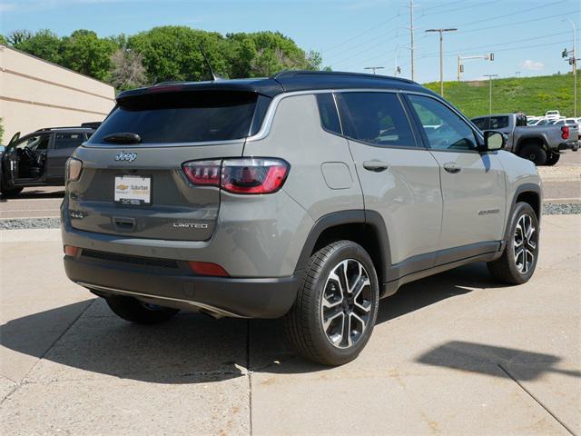 used 2023 Jeep Compass car, priced at $23,897