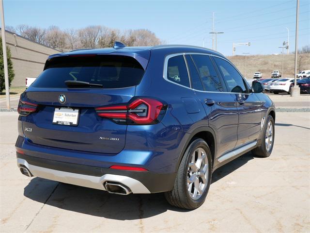 used 2022 BMW X3 car, priced at $36,997