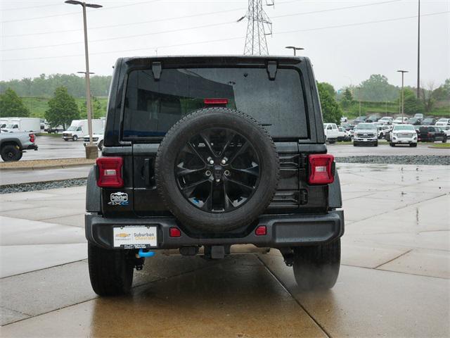 used 2022 Jeep Wrangler Unlimited 4xe car, priced at $33,777