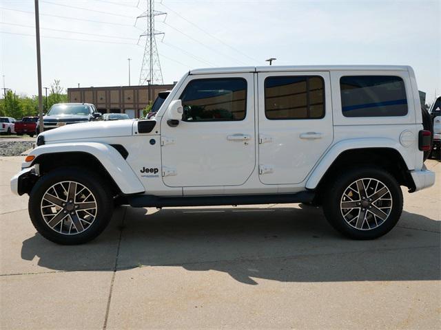 used 2022 Jeep Wrangler Unlimited 4xe car, priced at $34,997