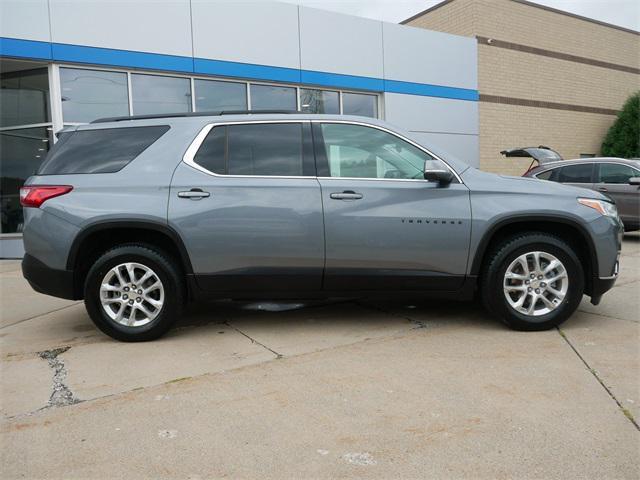 used 2021 Chevrolet Traverse car, priced at $26,497