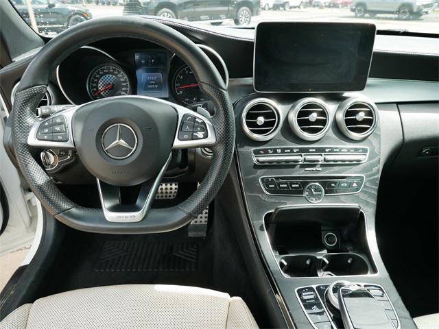 used 2017 Mercedes-Benz AMG C 43 car, priced at $24,997