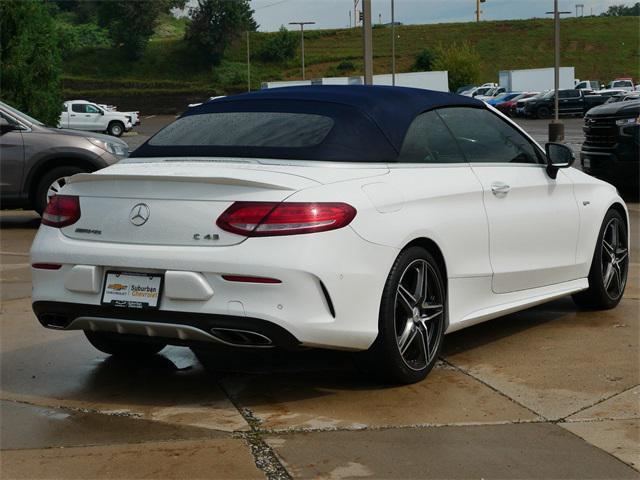 used 2017 Mercedes-Benz AMG C 43 car, priced at $24,997