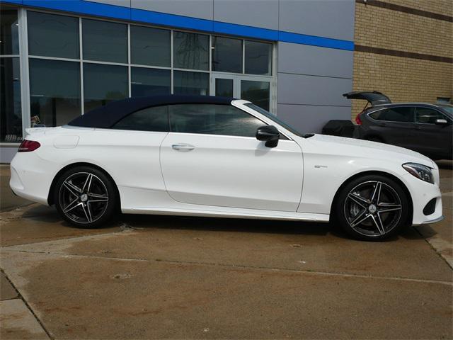 used 2017 Mercedes-Benz AMG C 43 car, priced at $24,997