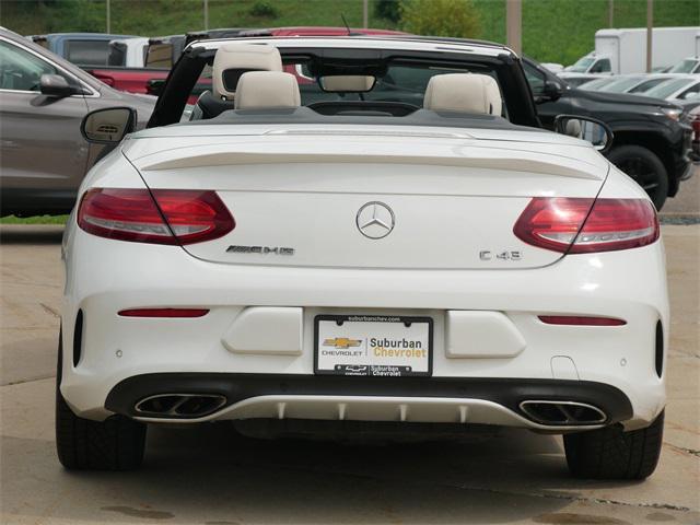 used 2017 Mercedes-Benz AMG C 43 car, priced at $23,997