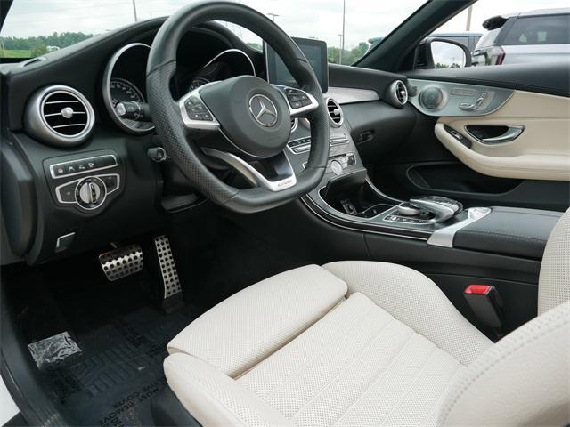 used 2017 Mercedes-Benz AMG C 43 car, priced at $23,997