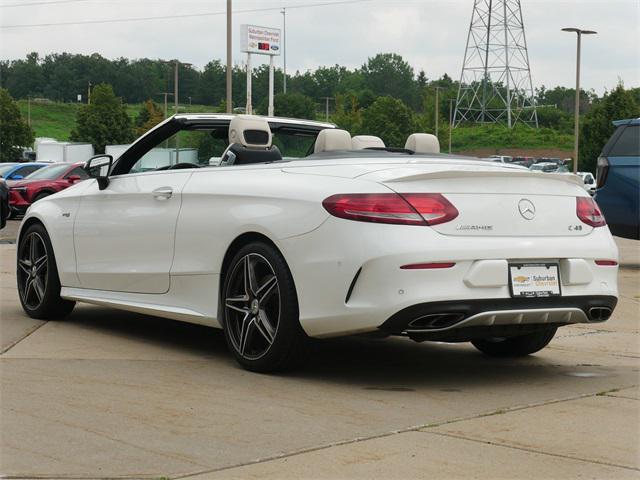 used 2017 Mercedes-Benz AMG C 43 car, priced at $23,997