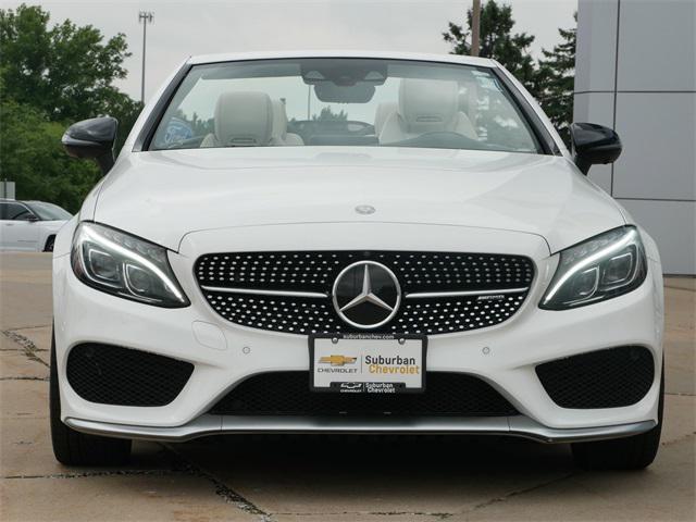 used 2017 Mercedes-Benz AMG C 43 car, priced at $23,997