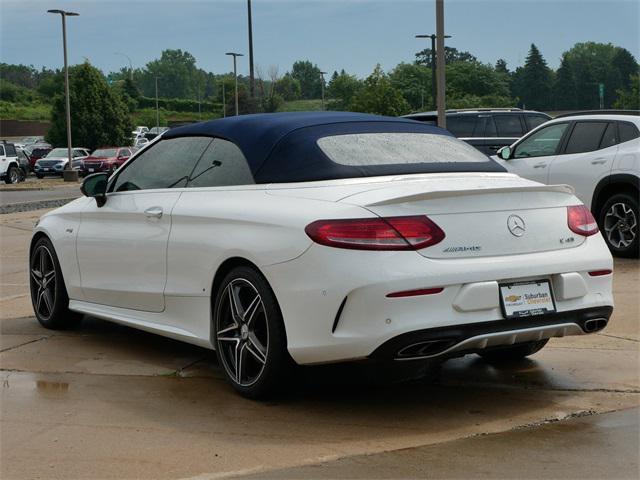 used 2017 Mercedes-Benz AMG C 43 car, priced at $24,997