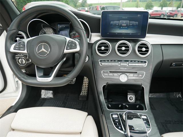 used 2017 Mercedes-Benz AMG C 43 car, priced at $23,997