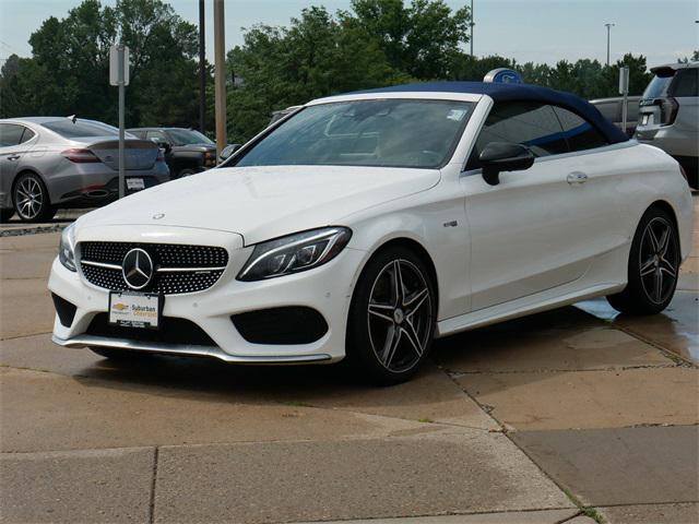used 2017 Mercedes-Benz AMG C 43 car, priced at $24,997