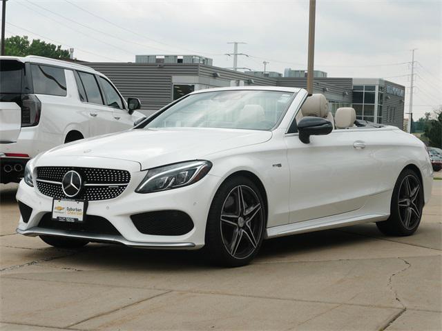 used 2017 Mercedes-Benz AMG C 43 car, priced at $23,997
