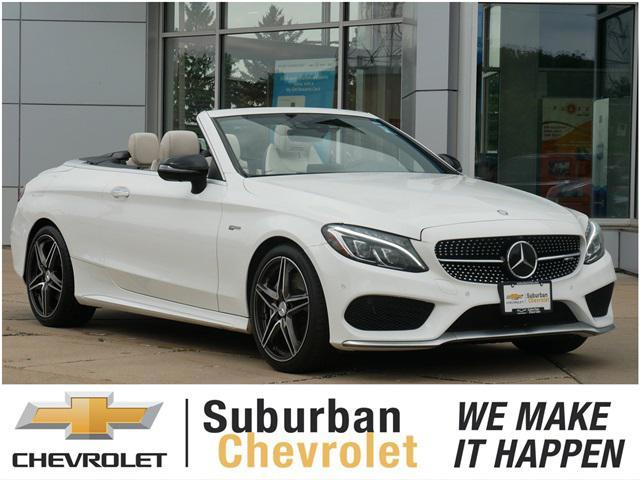 used 2017 Mercedes-Benz AMG C 43 car, priced at $24,997