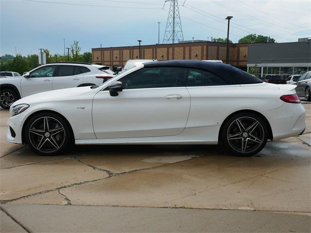 used 2017 Mercedes-Benz AMG C 43 car, priced at $24,997
