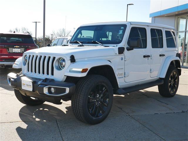 used 2021 Jeep Wrangler Unlimited 4xe car, priced at $28,997