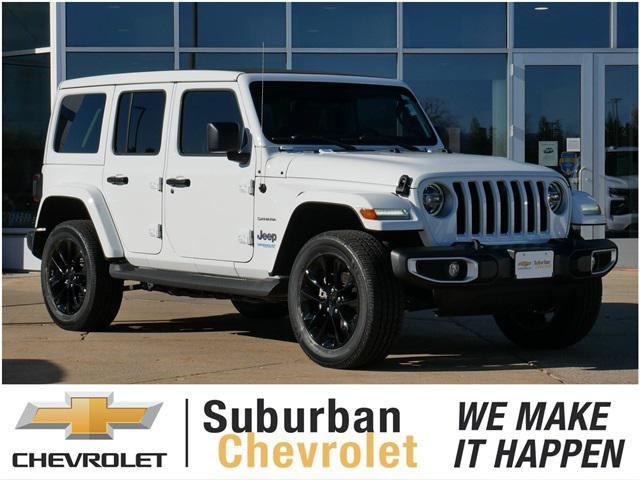 used 2021 Jeep Wrangler Unlimited 4xe car, priced at $28,997