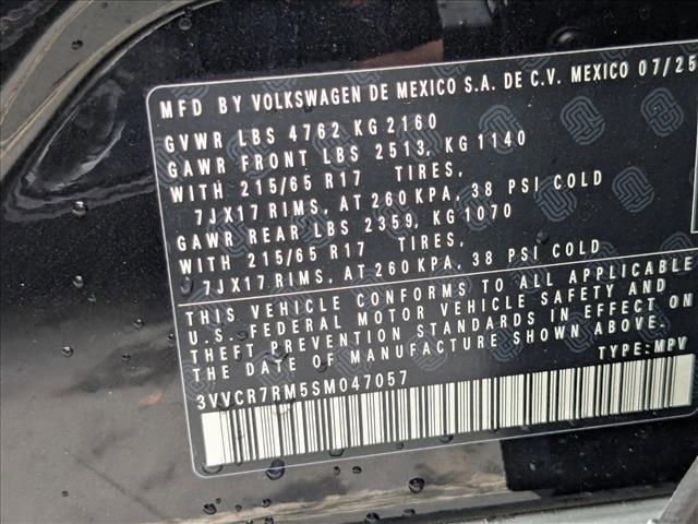 new 2025 Volkswagen Tiguan car, priced at $29,825