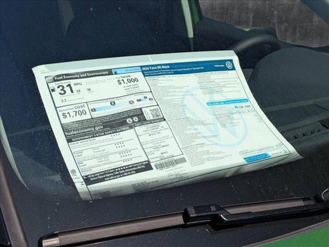 new 2025 Volkswagen Taos car, priced at $31,628