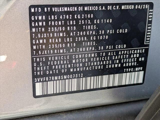 new 2025 Volkswagen Tiguan car, priced at $32,264