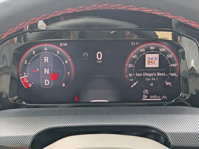 new 2025 Volkswagen Golf GTI car, priced at $32,998