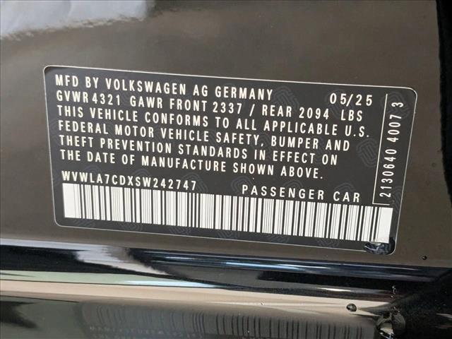 new 2025 Volkswagen Golf GTI car, priced at $32,998