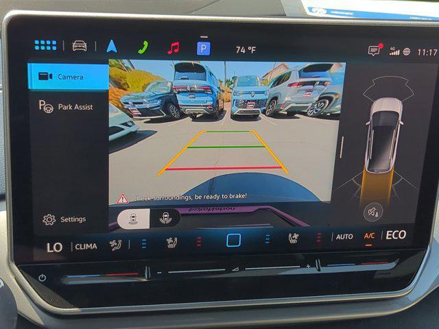 new 2025 Volkswagen ID.4 car, priced at $45,700
