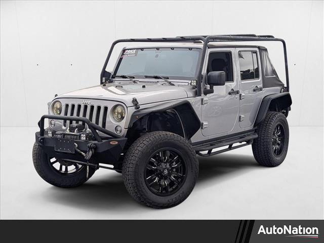 used 2016 Jeep Wrangler Unlimited car, priced at $20,980
