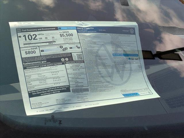 new 2025 Volkswagen ID.4 car, priced at $44,410