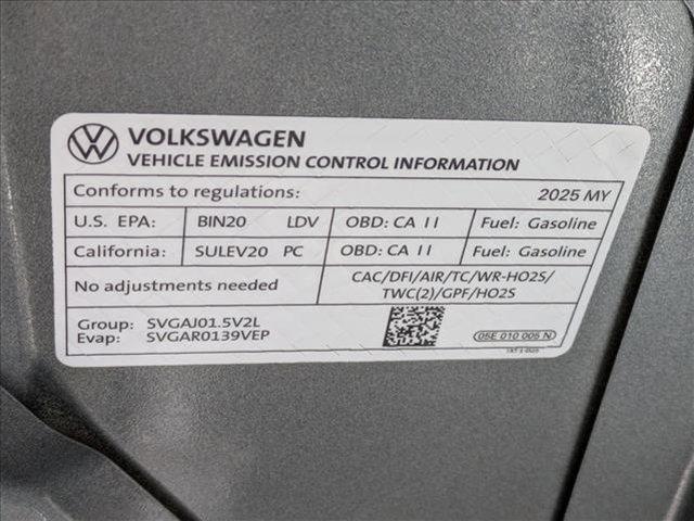 new 2025 Volkswagen Taos car, priced at $27,362