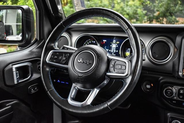 used 2021 Jeep Wrangler Unlimited 4xe car, priced at $36,995