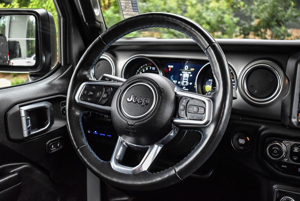 used 2021 Jeep Wrangler Unlimited 4xe car, priced at $33,500