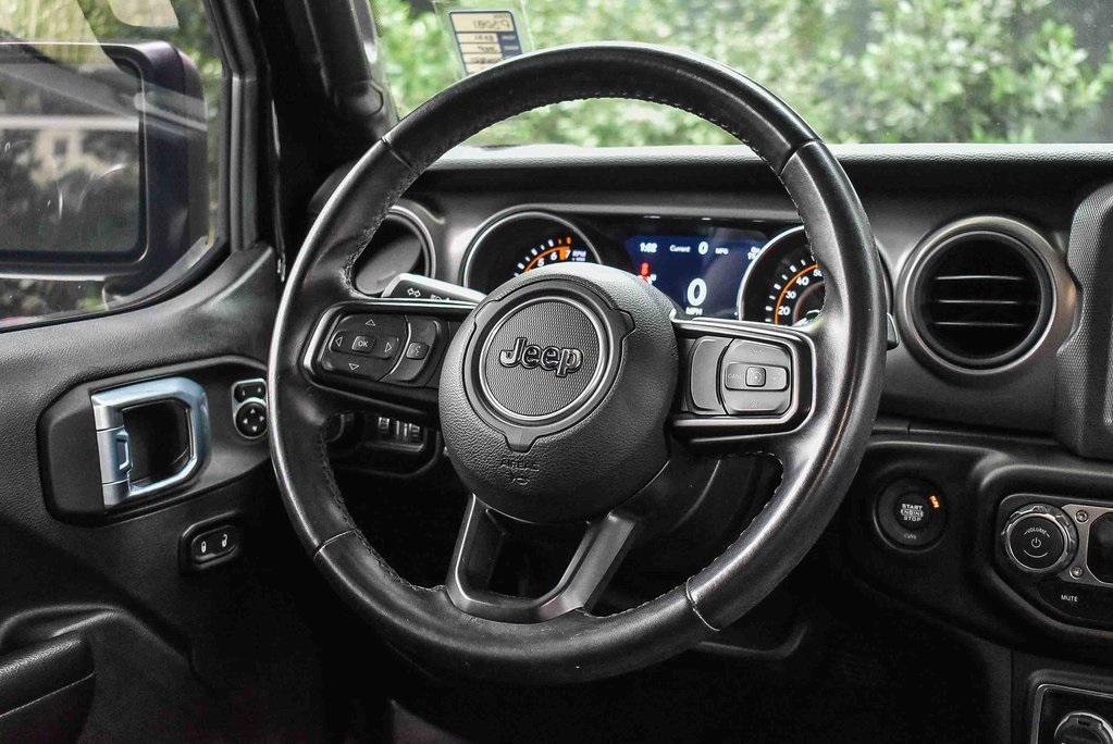 used 2021 Jeep Wrangler Unlimited car, priced at $33,995