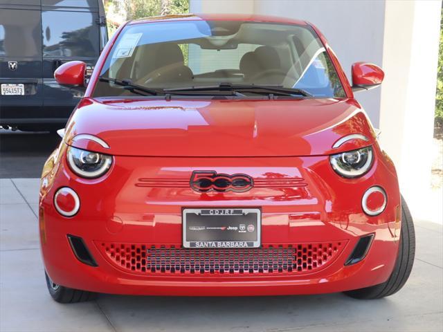 new 2024 FIAT 500e car, priced at $33,595