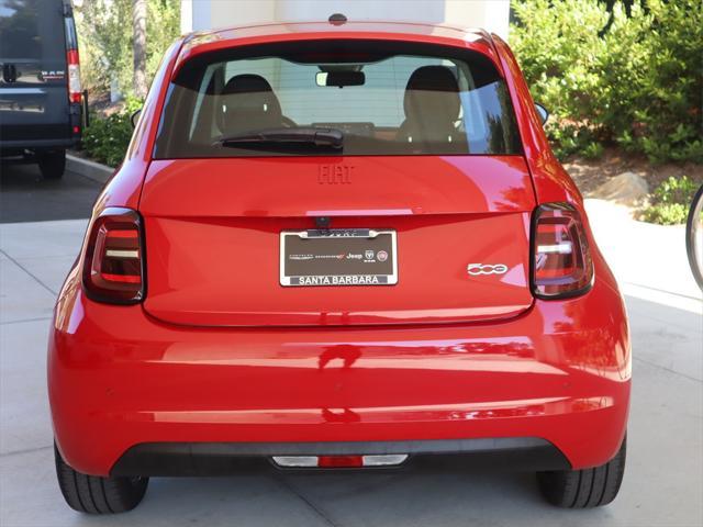 new 2024 FIAT 500e car, priced at $33,595