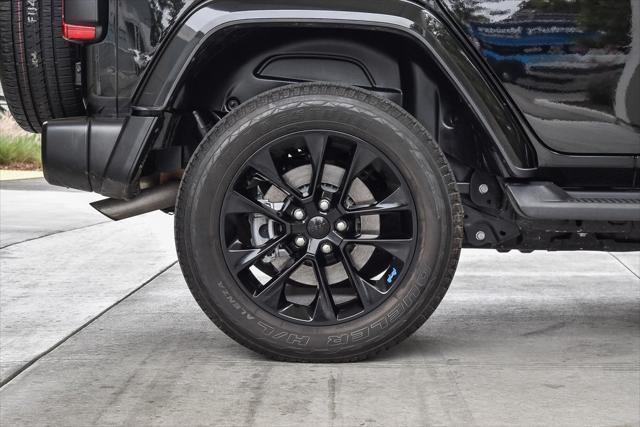 used 2022 Jeep Wrangler Unlimited 4xe car, priced at $36,500