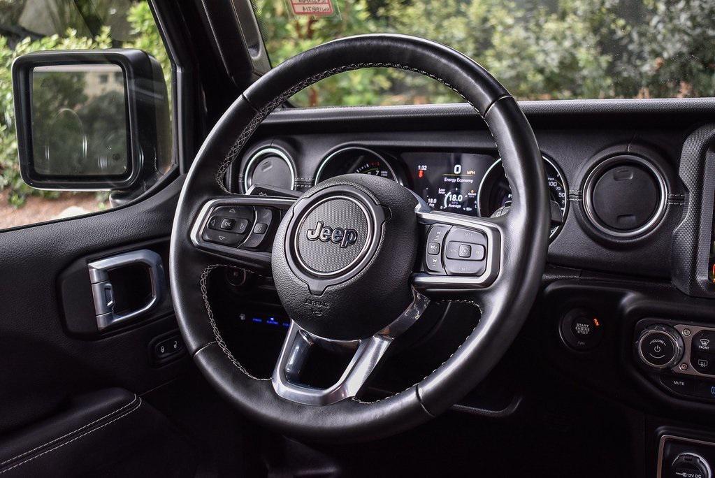 used 2022 Jeep Wrangler Unlimited 4xe car, priced at $34,995