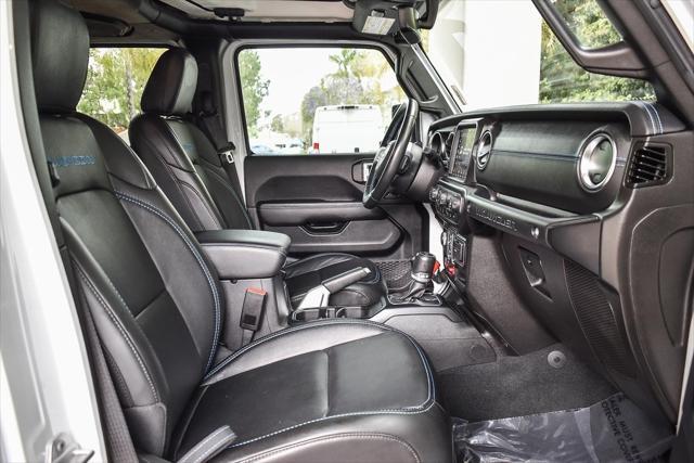 used 2022 Jeep Wrangler Unlimited 4xe car, priced at $37,500