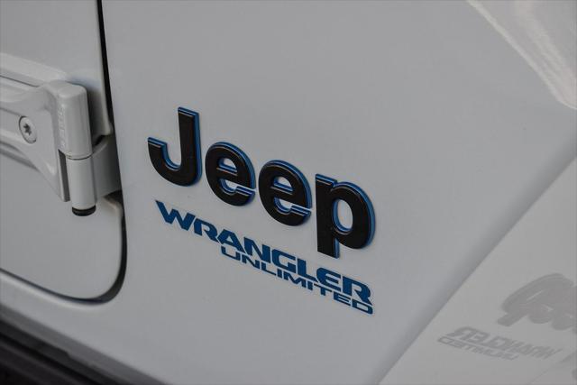 used 2022 Jeep Wrangler Unlimited 4xe car, priced at $39,995
