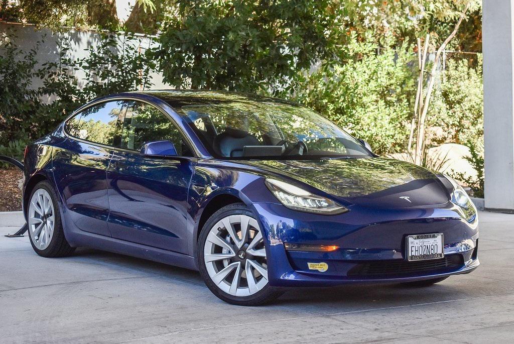 used 2022 Tesla Model 3 car, priced at $25,995