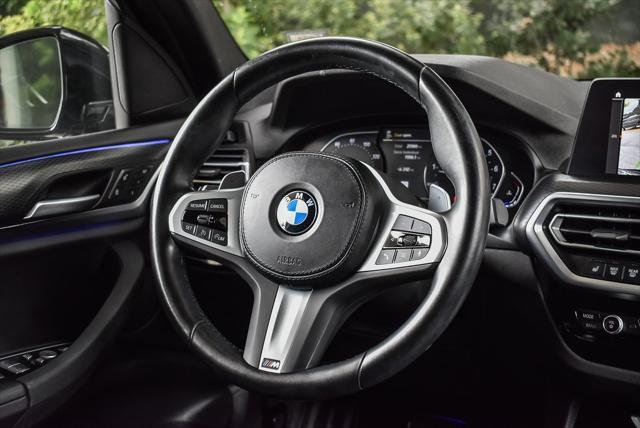 used 2022 BMW X3 car, priced at $33,995