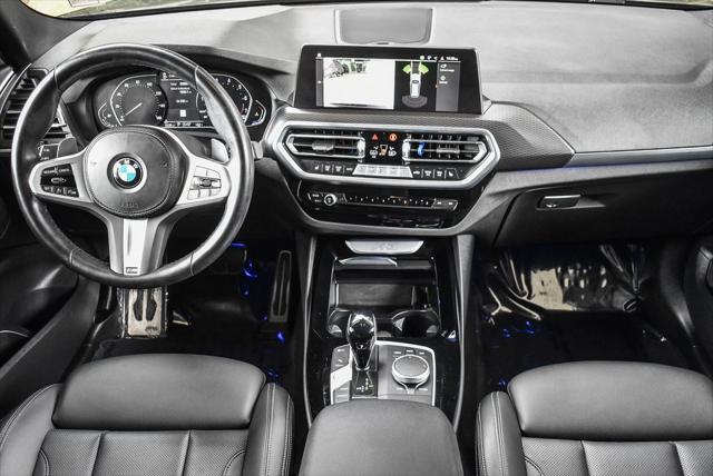 used 2022 BMW X3 car, priced at $33,995