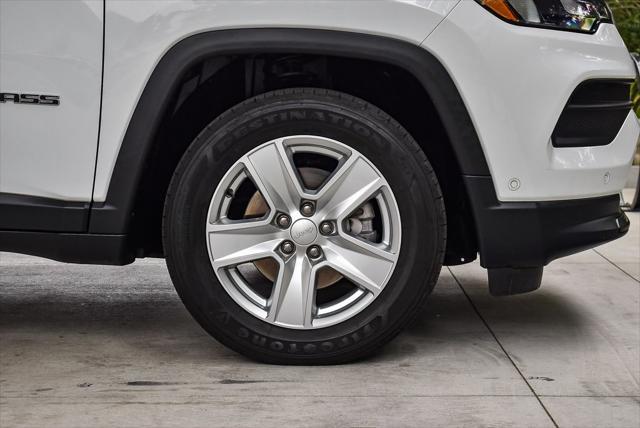 used 2022 Jeep Compass car, priced at $22,995