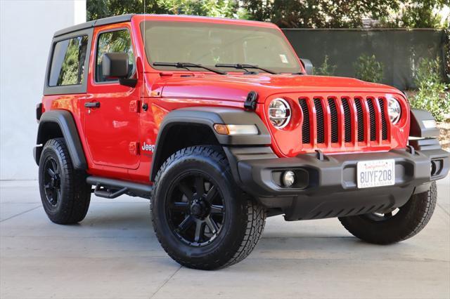 used 2021 Jeep Wrangler car, priced at $33,500