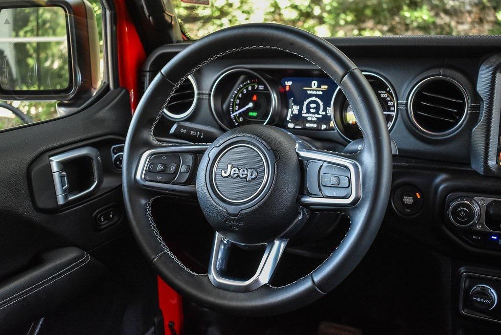 used 2021 Jeep Wrangler Unlimited 4xe car, priced at $29,500