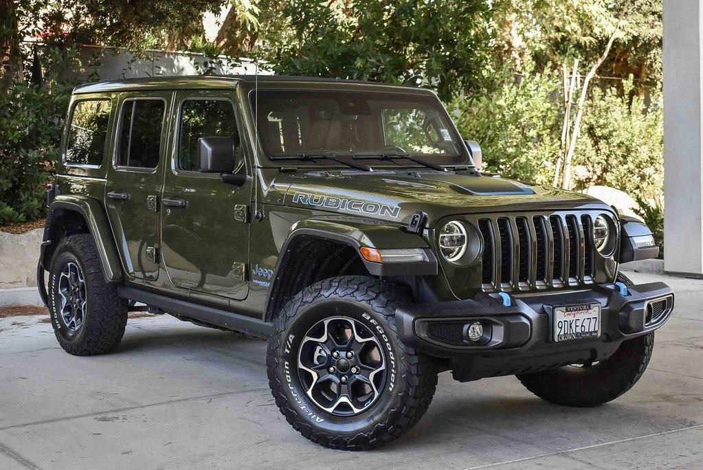 used 2022 Jeep Wrangler Unlimited 4xe car, priced at $36,995