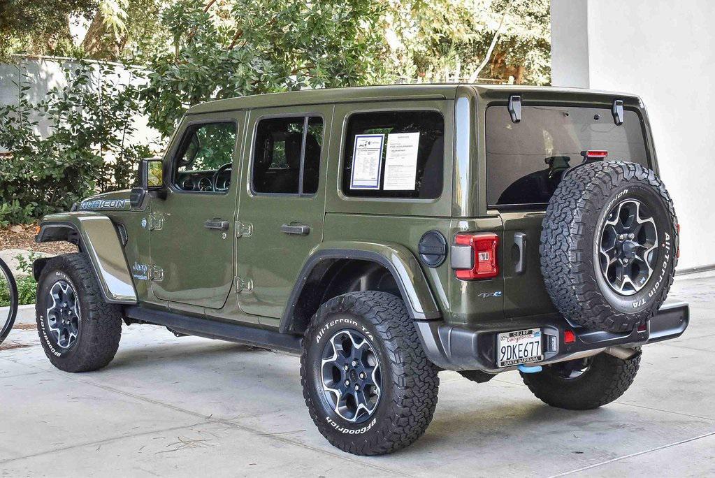 used 2022 Jeep Wrangler Unlimited 4xe car, priced at $36,995