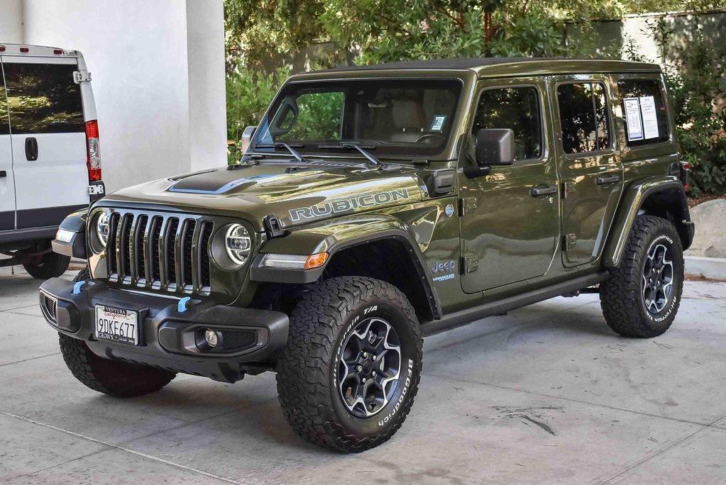 used 2022 Jeep Wrangler Unlimited 4xe car, priced at $36,995