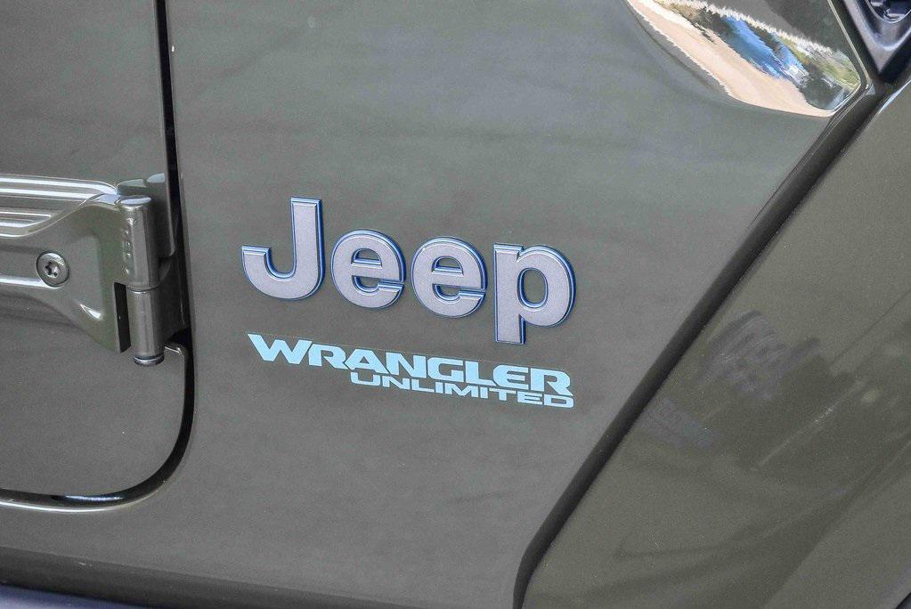 used 2022 Jeep Wrangler Unlimited 4xe car, priced at $36,995